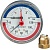 фотография термоманометр  0- 4бар 0-120с  stout ду=80 аксиальный от интернет-магазина СантехКомплект-Прикамье